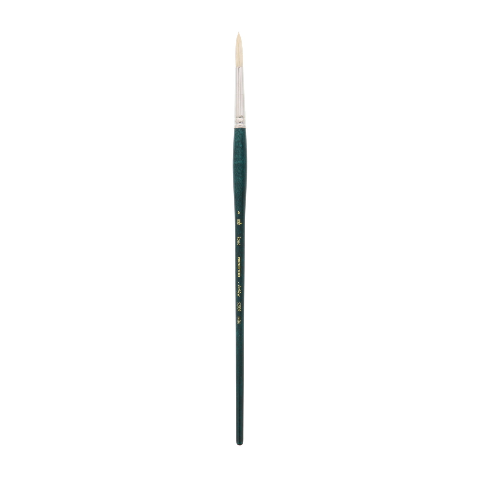 Princeton Artist Brush Co Ashley Natural Bristle Brush Round 6