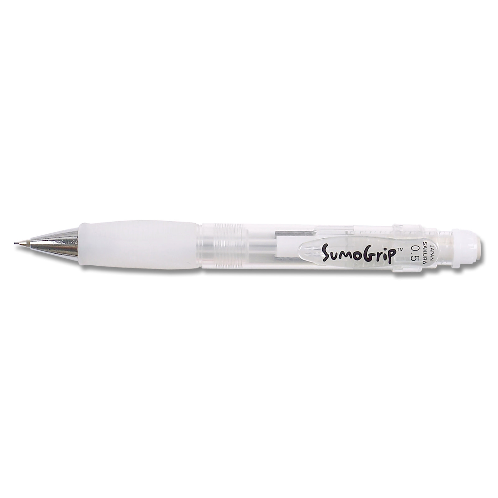 Sakura SumoGrip Pencils, .5mm Clear