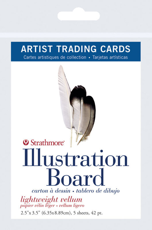 Strathmore Artist Trading Card Packs, 2.5X3.5, 5 Sheets