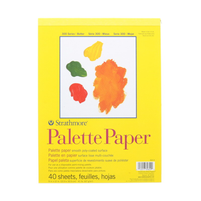 Strathmore Paper Palette Pads, 9 x 12