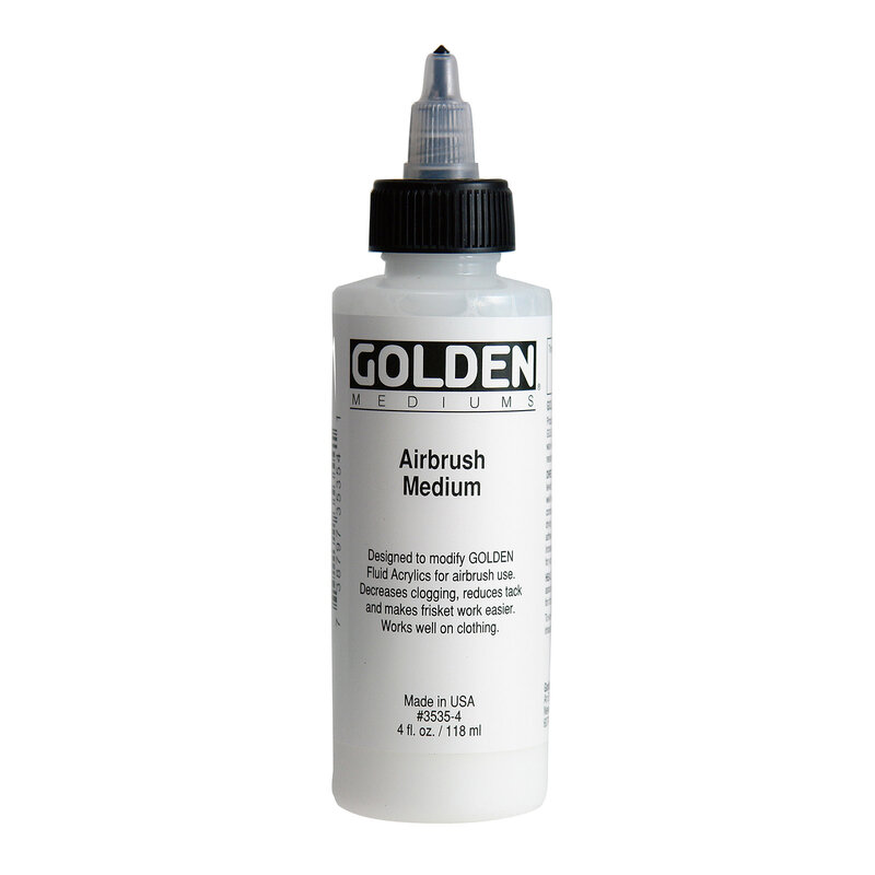 Golden Airbrush Medium, 4 oz.