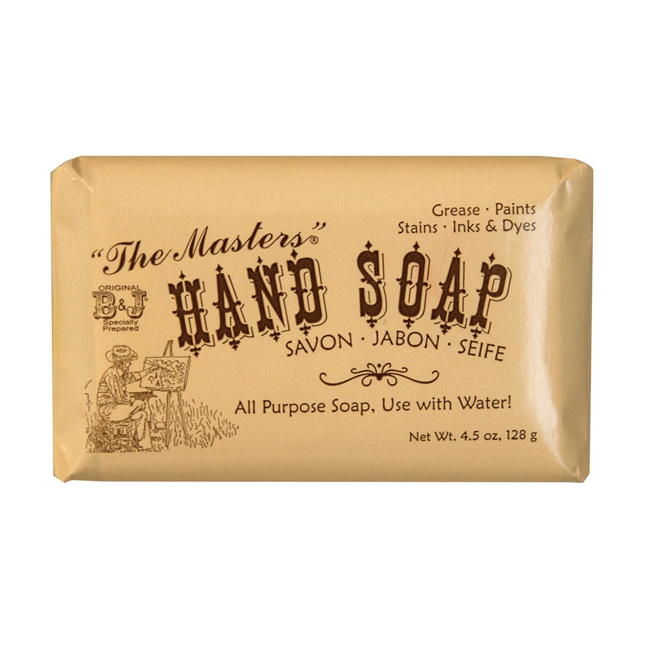 General Pencil The Masters Hand Soap Bar, 4.5 oz. Bar