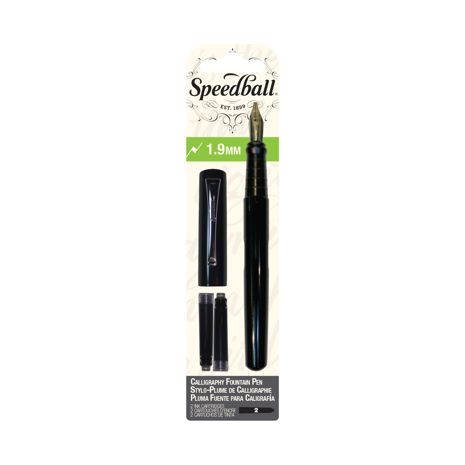 Speedball Calligraphy Fountain Pens, 1.9mm Nib