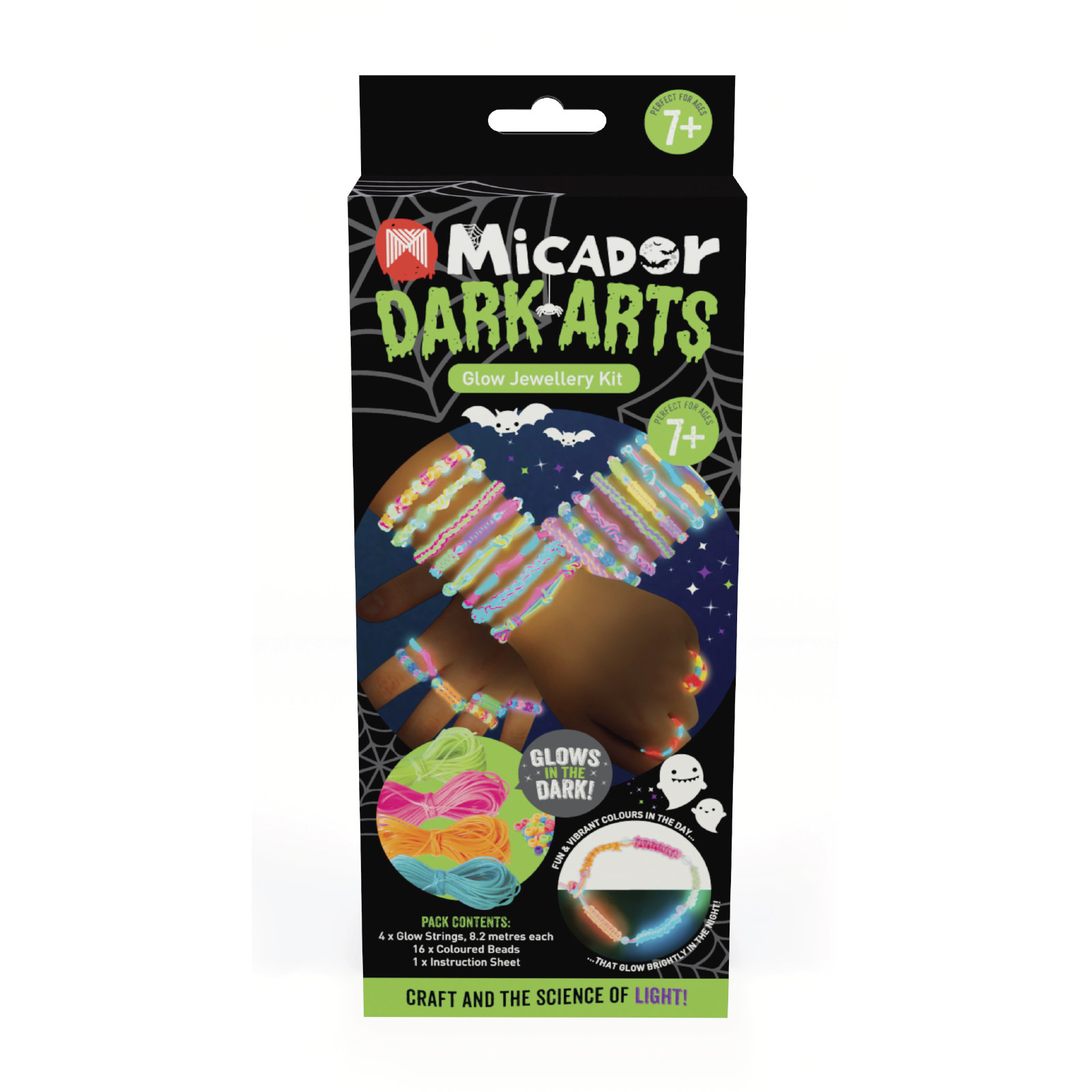 Micador Dark Arts Glow Jewellery Kit