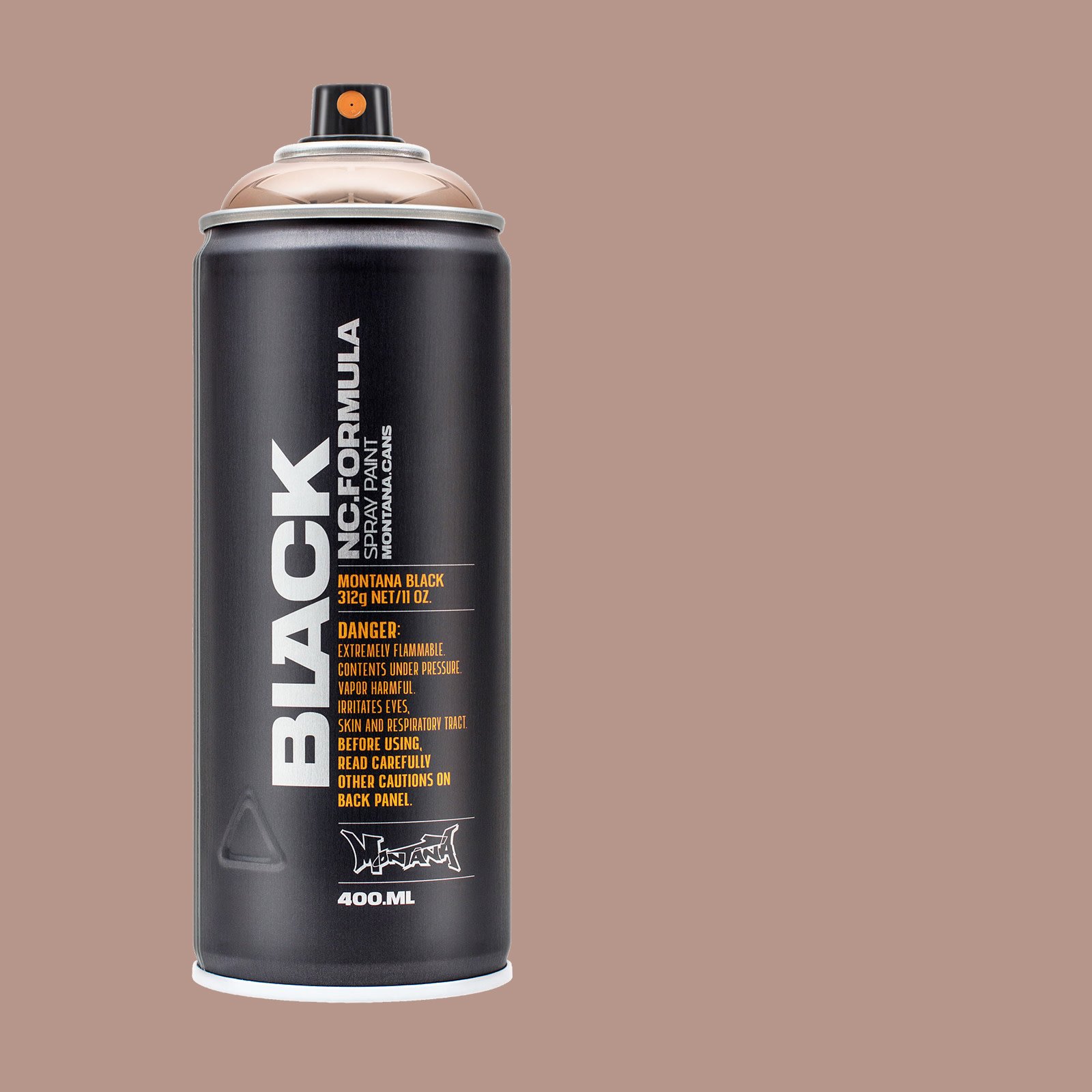 Montana Cans BLACK High-Pressure Cans Spray Color, 400ml Cans, Copperchrome