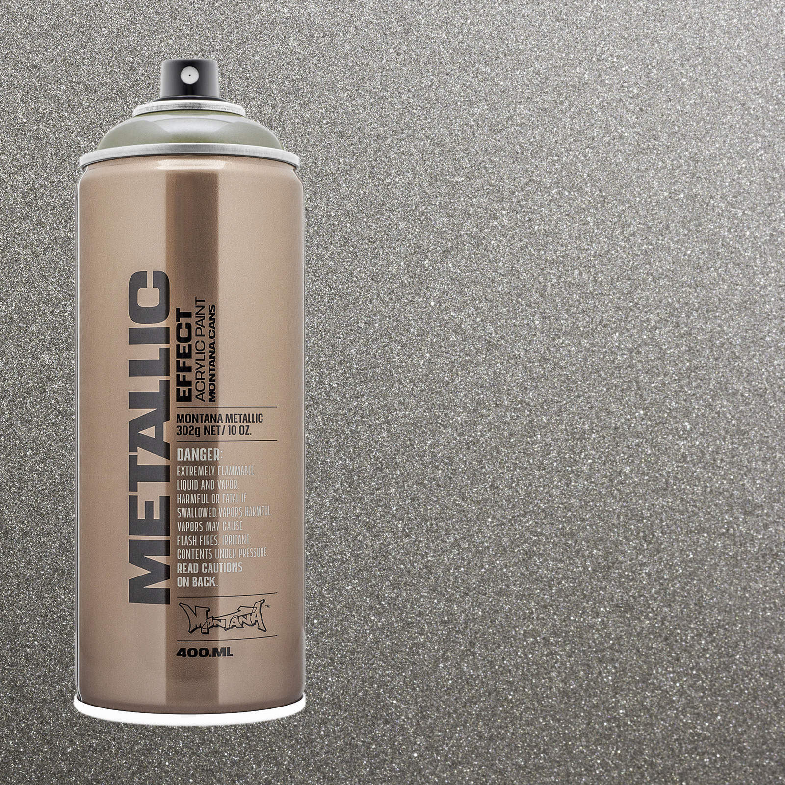 Montana Cans EFFECT Metallic Spray, Titanium - 400ml Spray Can