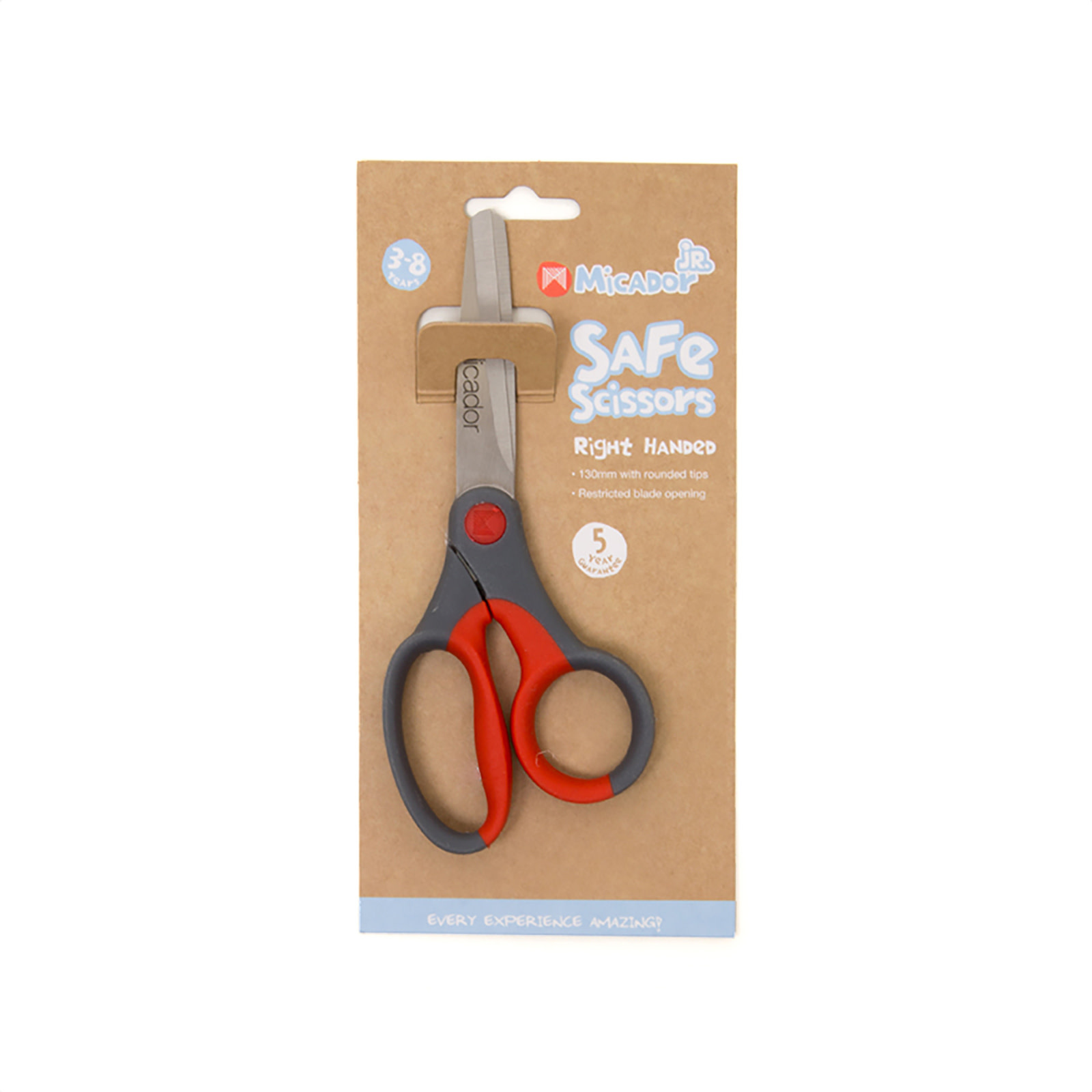 Micador jR. Safe Scissors Red Right Handed