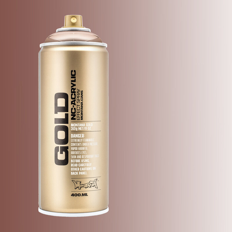 Montana Cans GOLD Spray Color, Copperchrome - 400ml Spray Can