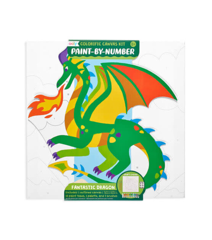 OOLY Paint by Number Kits, Fantastic Dragon