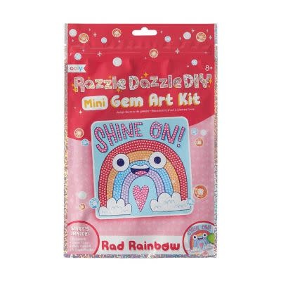 OOLY Mini Gem Art Kits, Rad Rainbow
