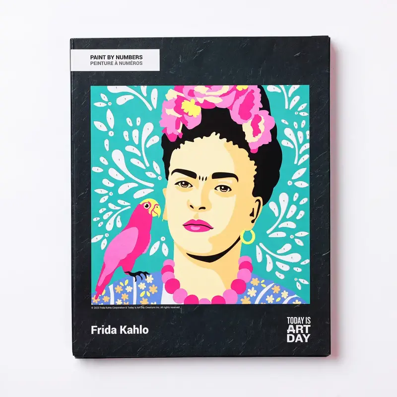 Today is Art Day PBN- Frida Kahlo- Frida Kahlo