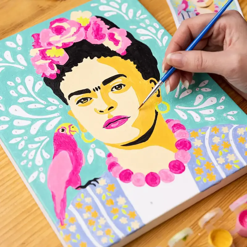 Today is Art Day PBN- Frida Kahlo- Frida Kahlo