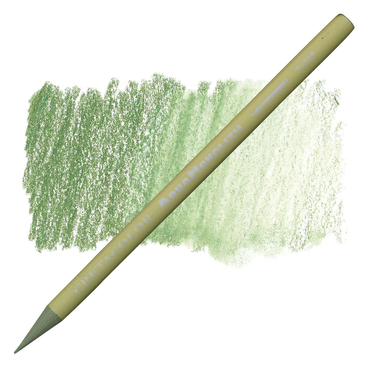 Cretacolor Aqua Monolith Woodless Watercolor Pencil Umber Green Light