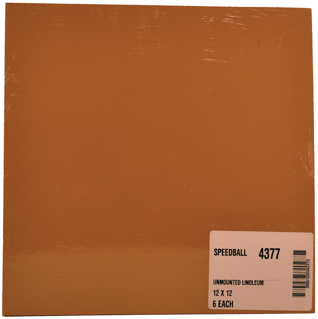 Speedball Speedball Unmounted Linoleum, 12" x 12" /Sheet