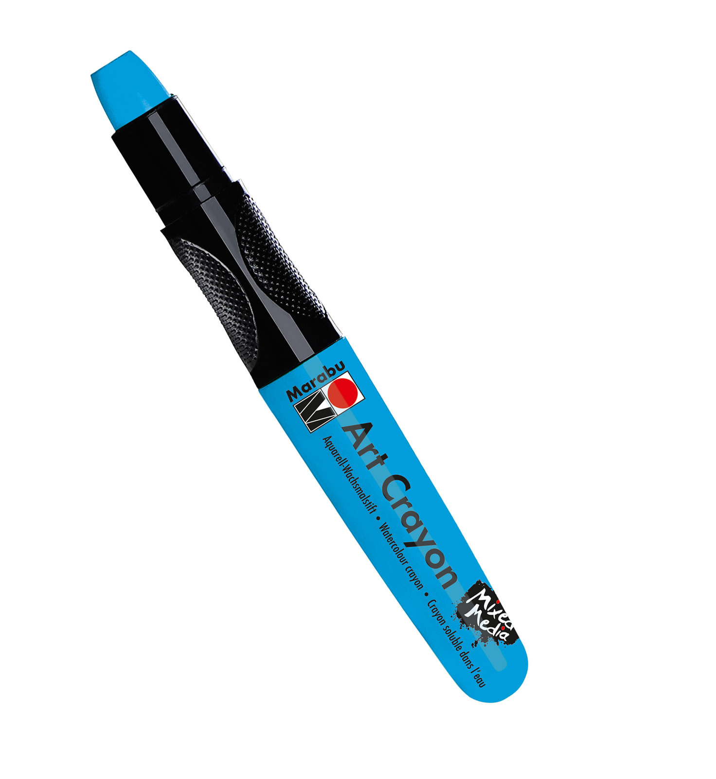 Marabu Art Crayons, Sky Blue - Water Soluble Wax