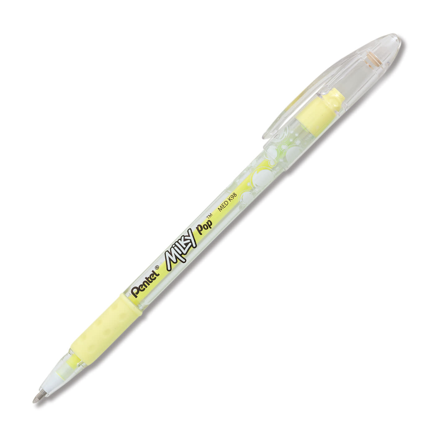 Pentel Milky Pop Pastel Gel Pens, Yellow Pastel