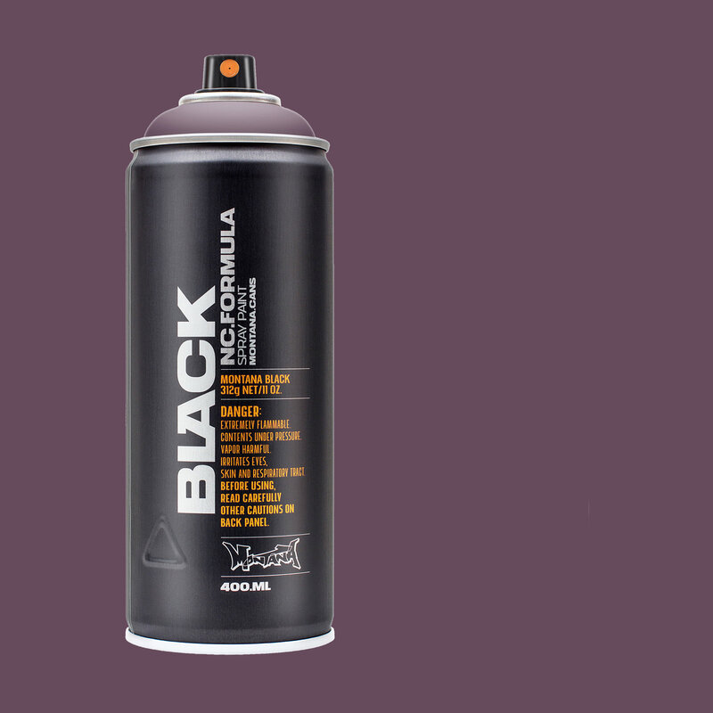 Montana Cans Montana BLACK High-Pressure Can Spray Color, 400ml Can, Liver