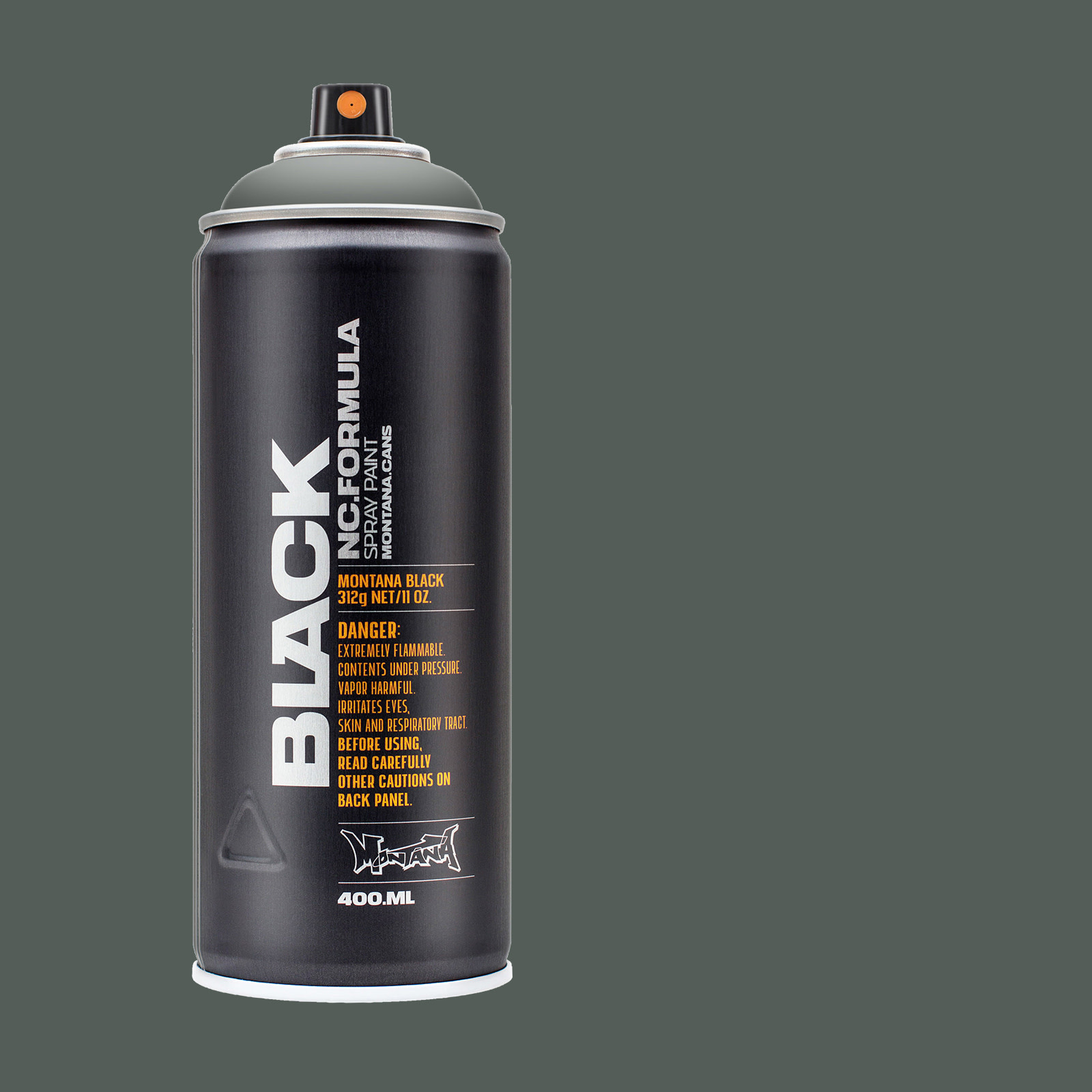 Montana Cans Montana BLACK High-Pressure Can Spray Color, 400ml Can, Rhino