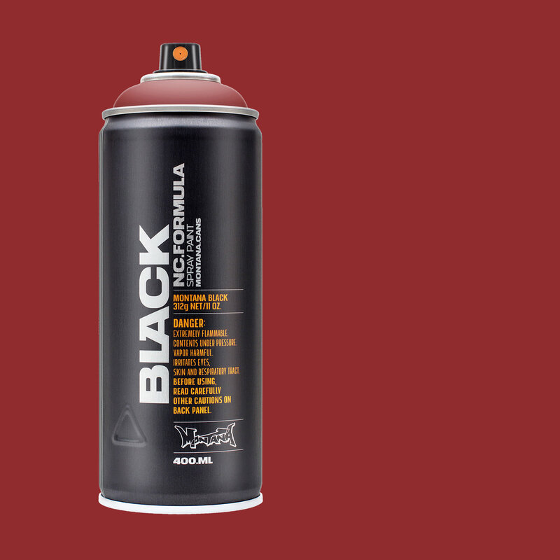 Montana Cans Montana BLACK High-Pressure Can Spray Color, 400ml Can, Rust