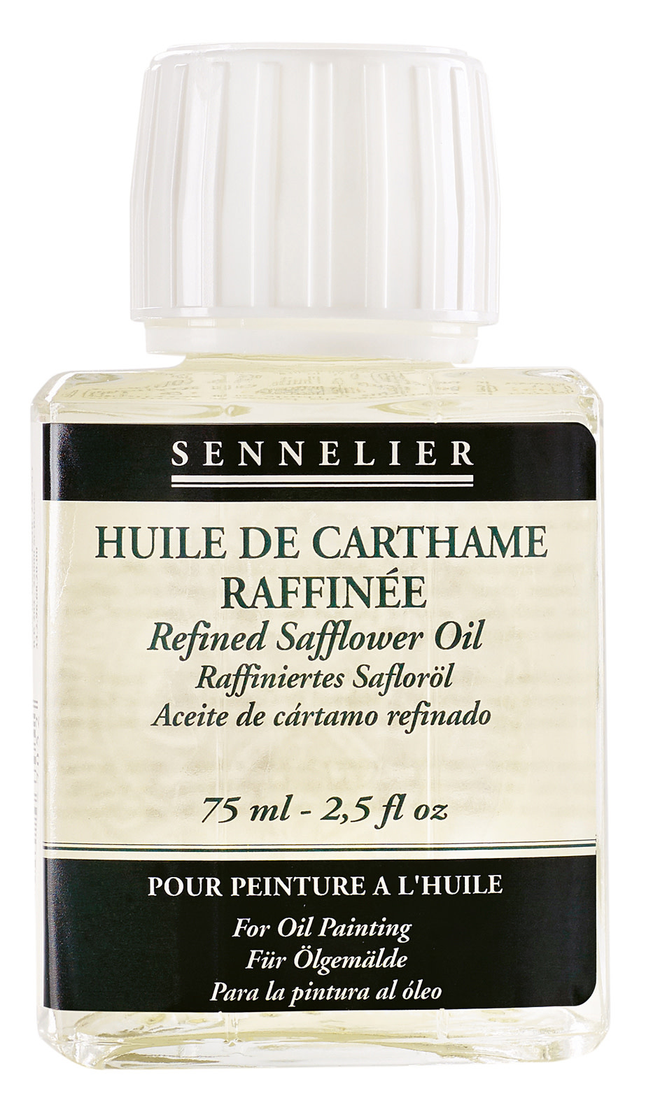 Sennelier Refined Medium Safflower Oil - 75ML
