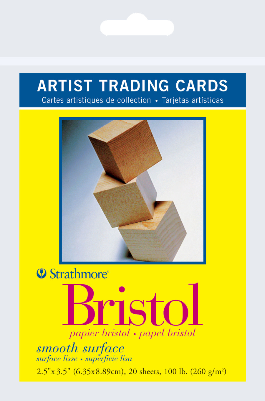 Strathmore Artist Trading Card Packs, Bristol Paper Smooth, 20 Sheets