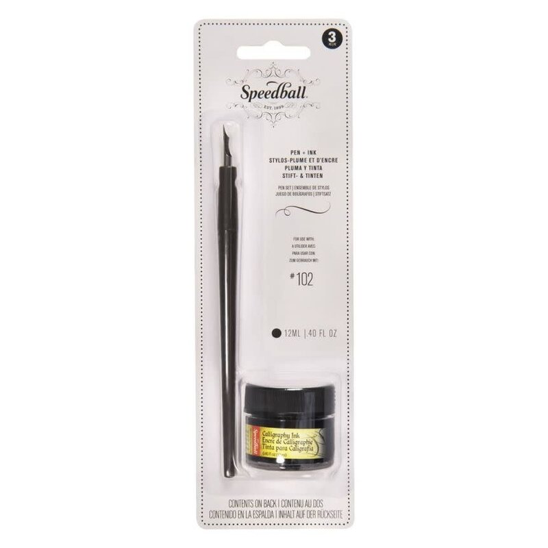 Speedball Pen Set with Black Ink