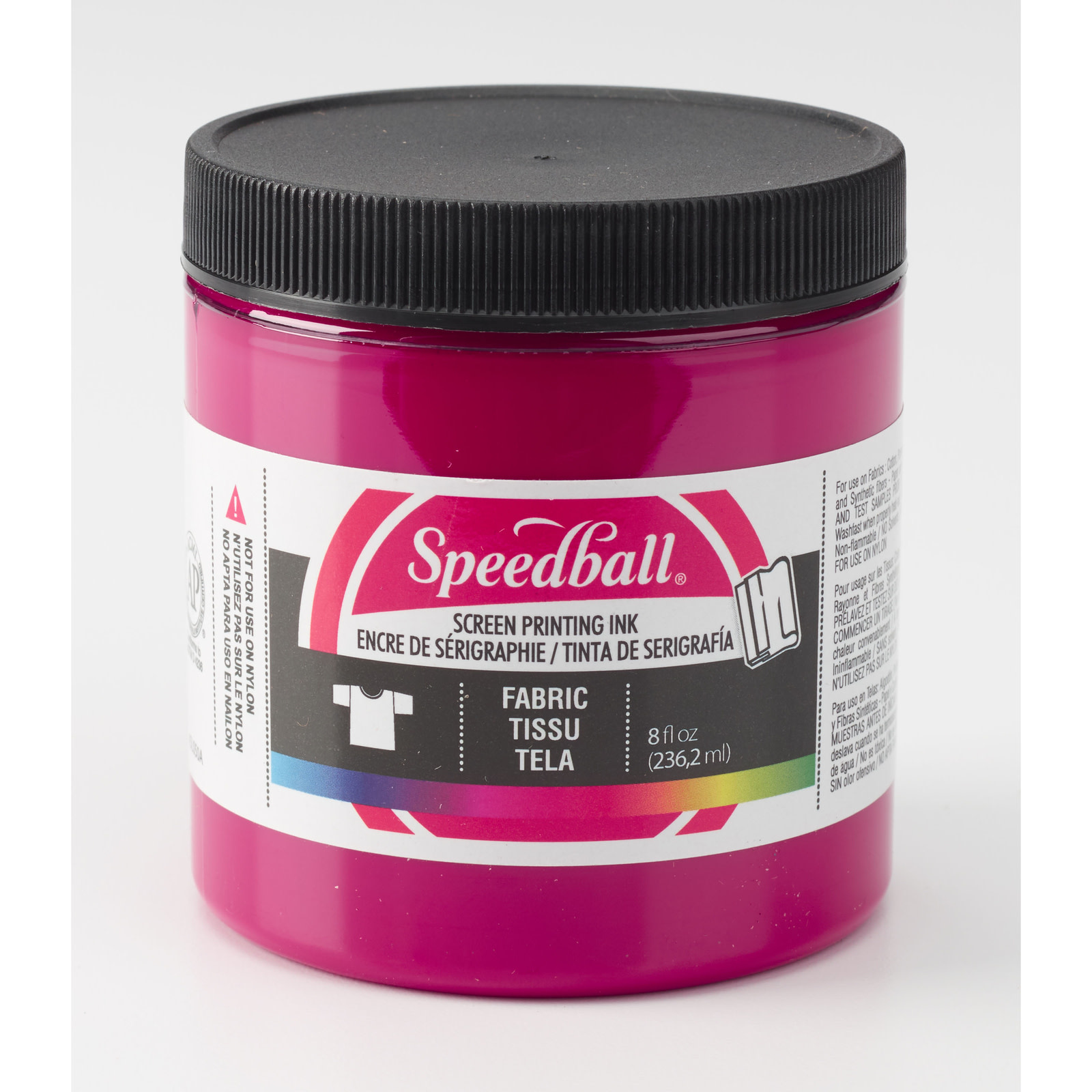 Speedball Fabric Screen Printing Inks, 8 oz., Process Magenta