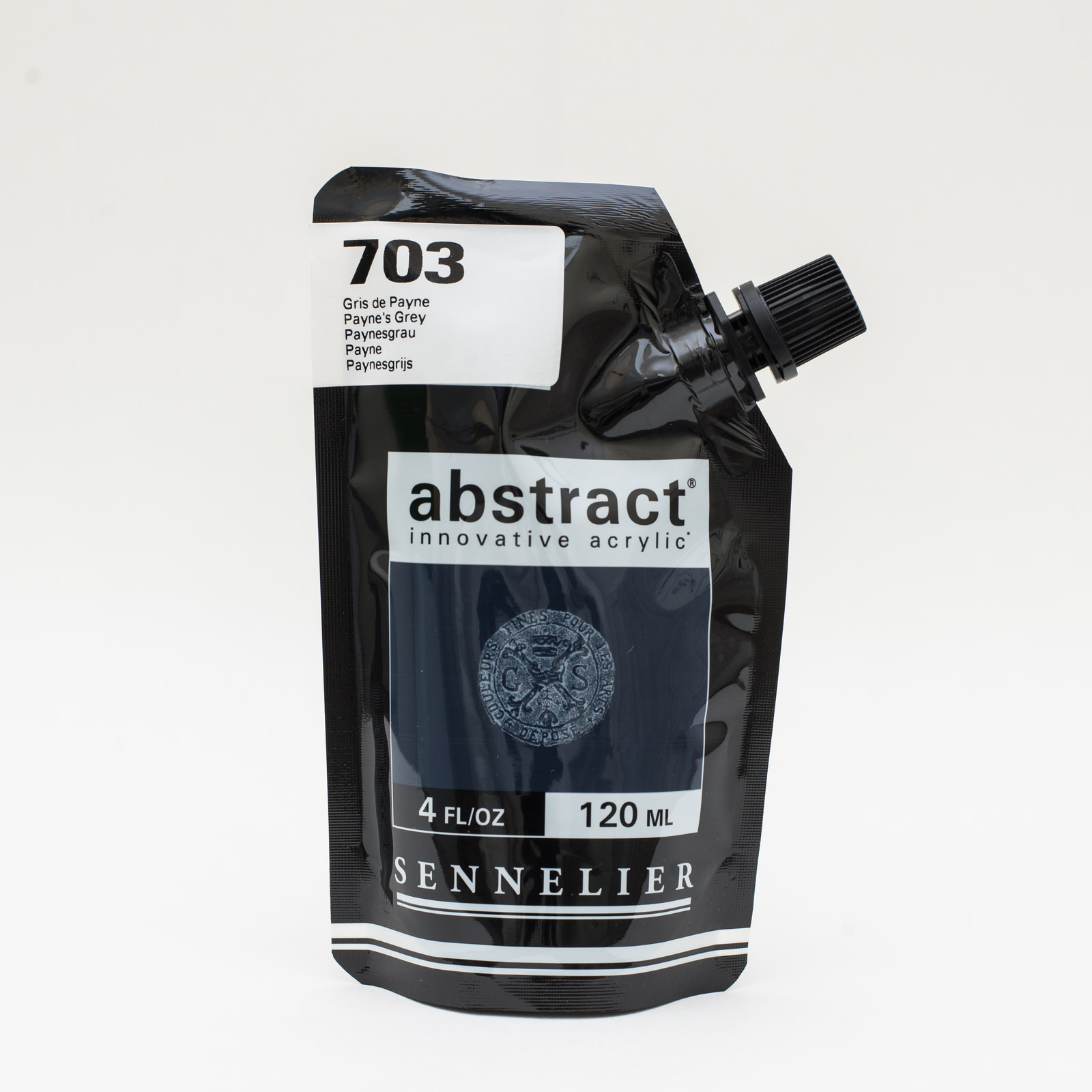 Sennelier Abstract Acrylics 120ML Paynes Grey