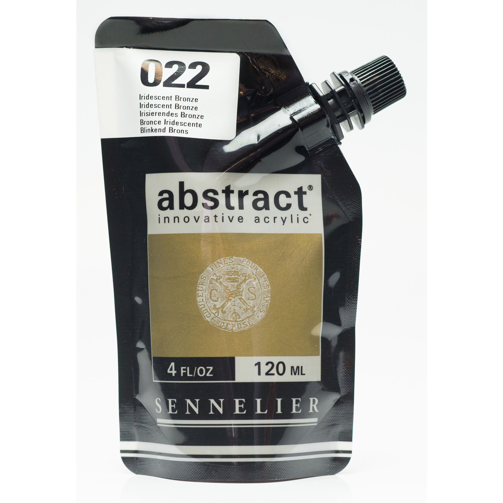 Sennelier Abstract Acrylics - 120ML Iridescent Bronze