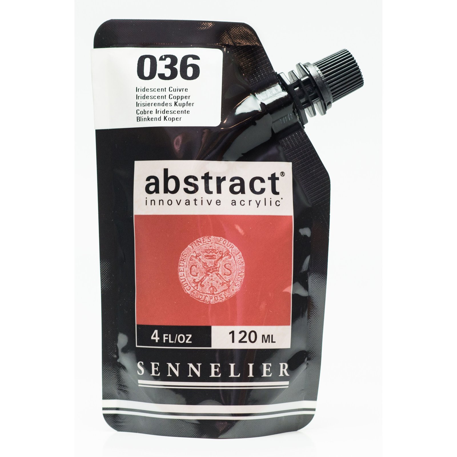 Sennelier Abstract Acrylics - 120ML Iridescent Copper