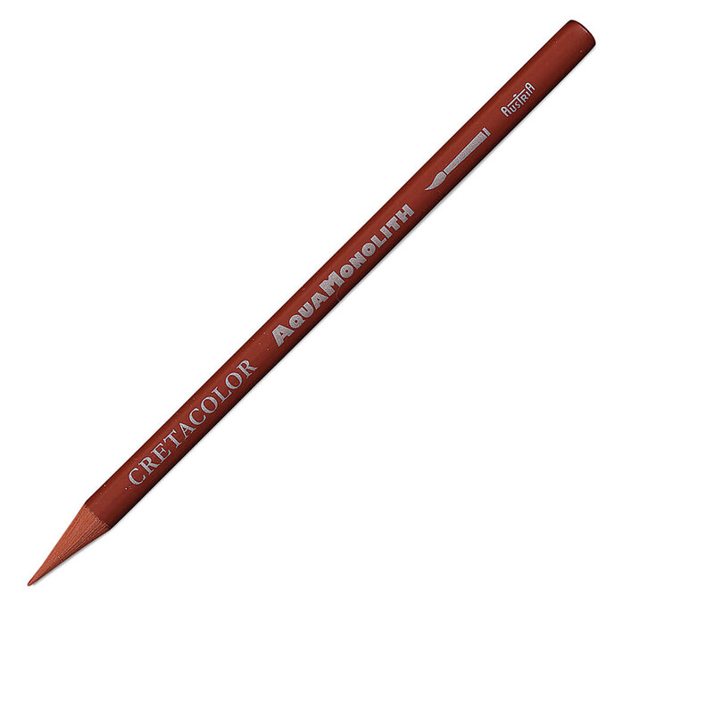 Cretacolor Aqua Monolith Woodless Watercolor Pencil English Red