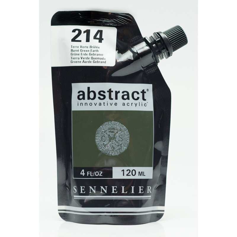 Sennelier Abstract Acrylics 120ML Burnt Green Earth