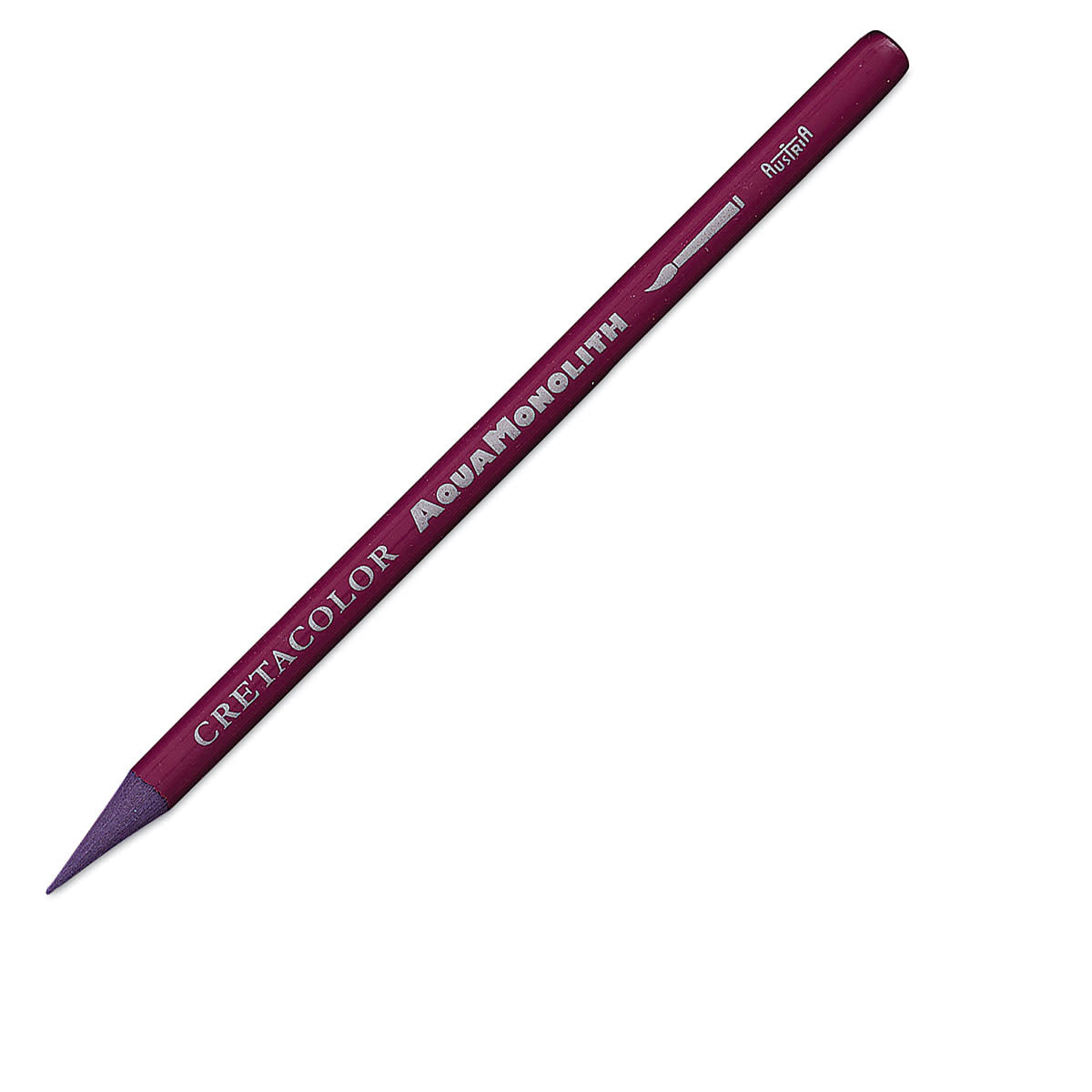 Cretacolor Aqua Monolith Woodless Watercolor Pencils, Mars Violet Light