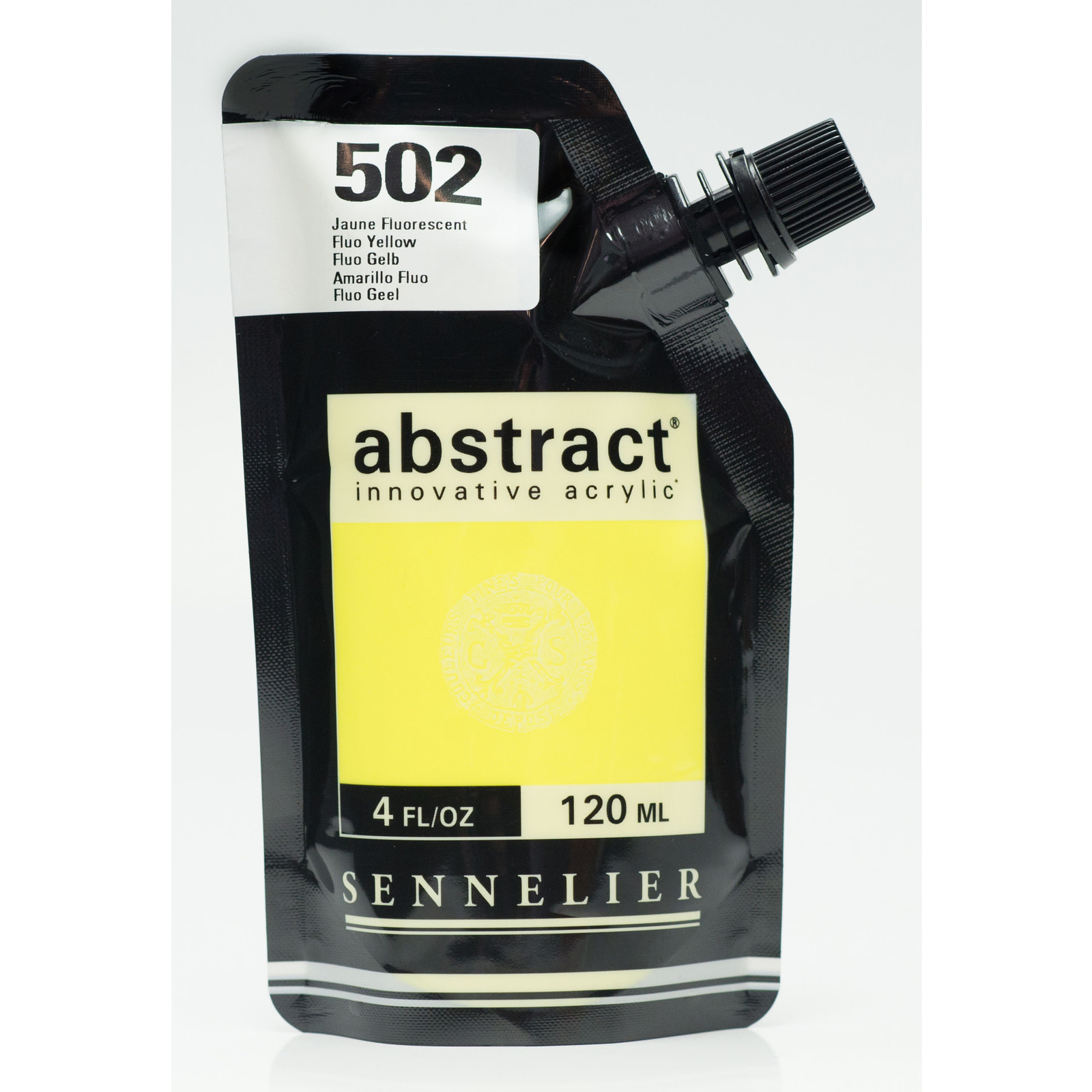 Sennelier Abstract Acrylics 120ML Fluorescent Yellow