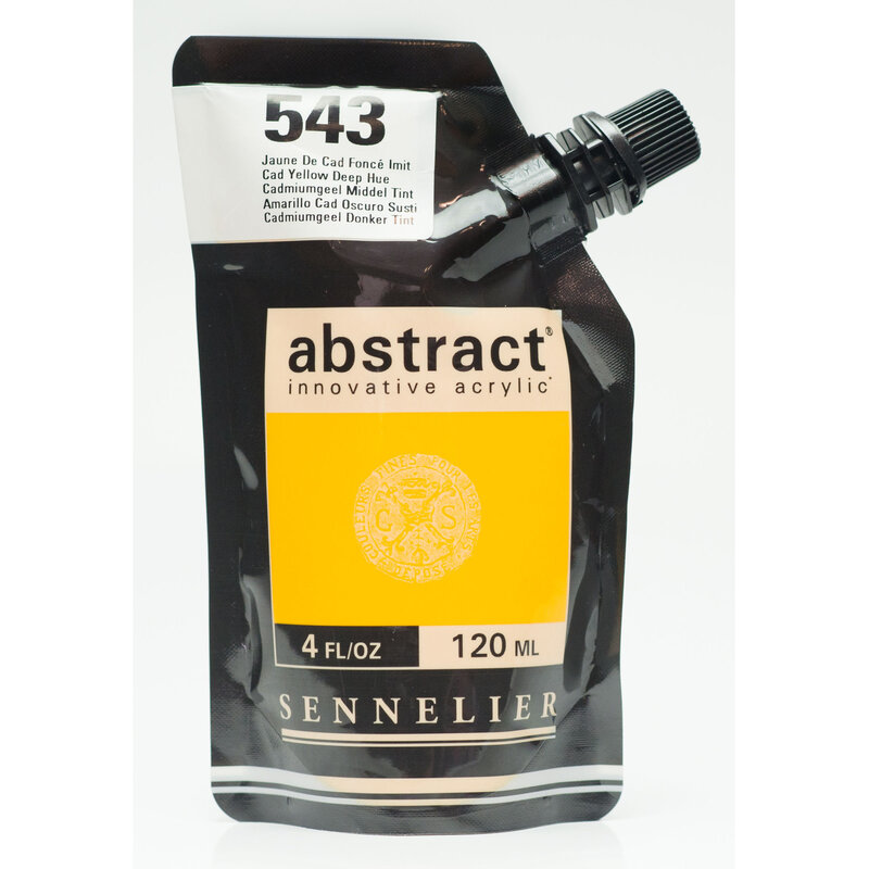 Sennelier Abstract Acrylics 120ML Cadmium Yellow Deep Hue