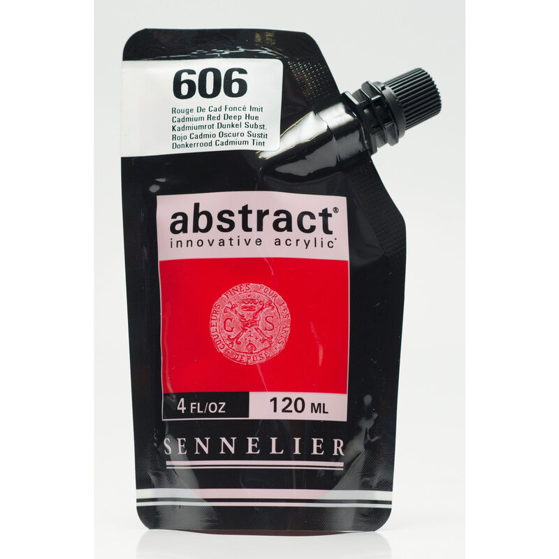 Sennelier Abstract Acrylics 120ML Cadmium Red Deep Hue