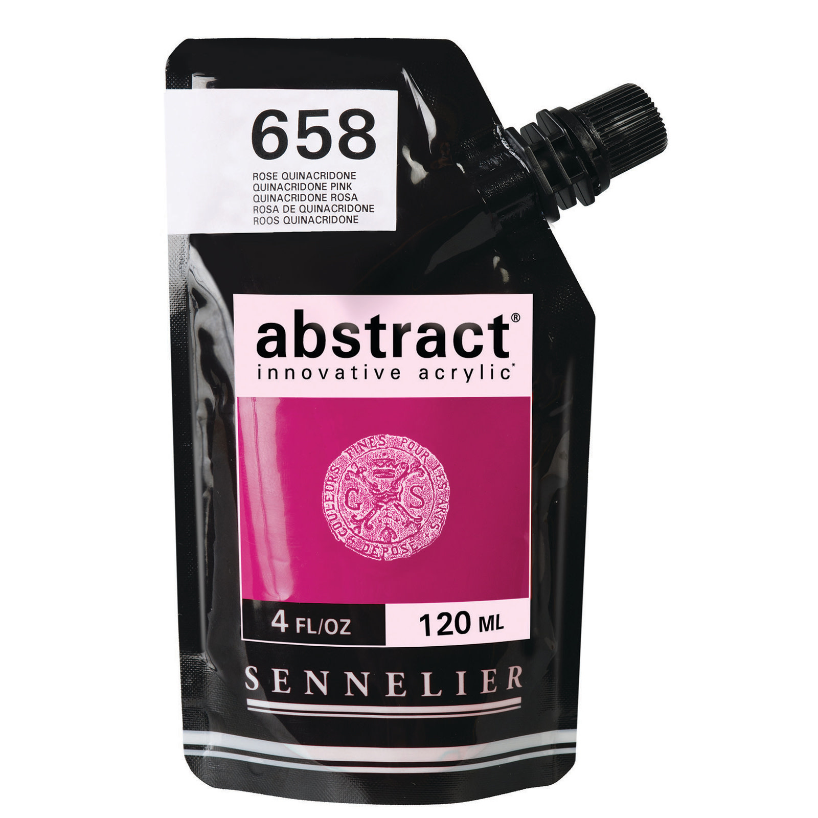 Sennelier Abstract Acrylics 120ML Quinacridone Pink