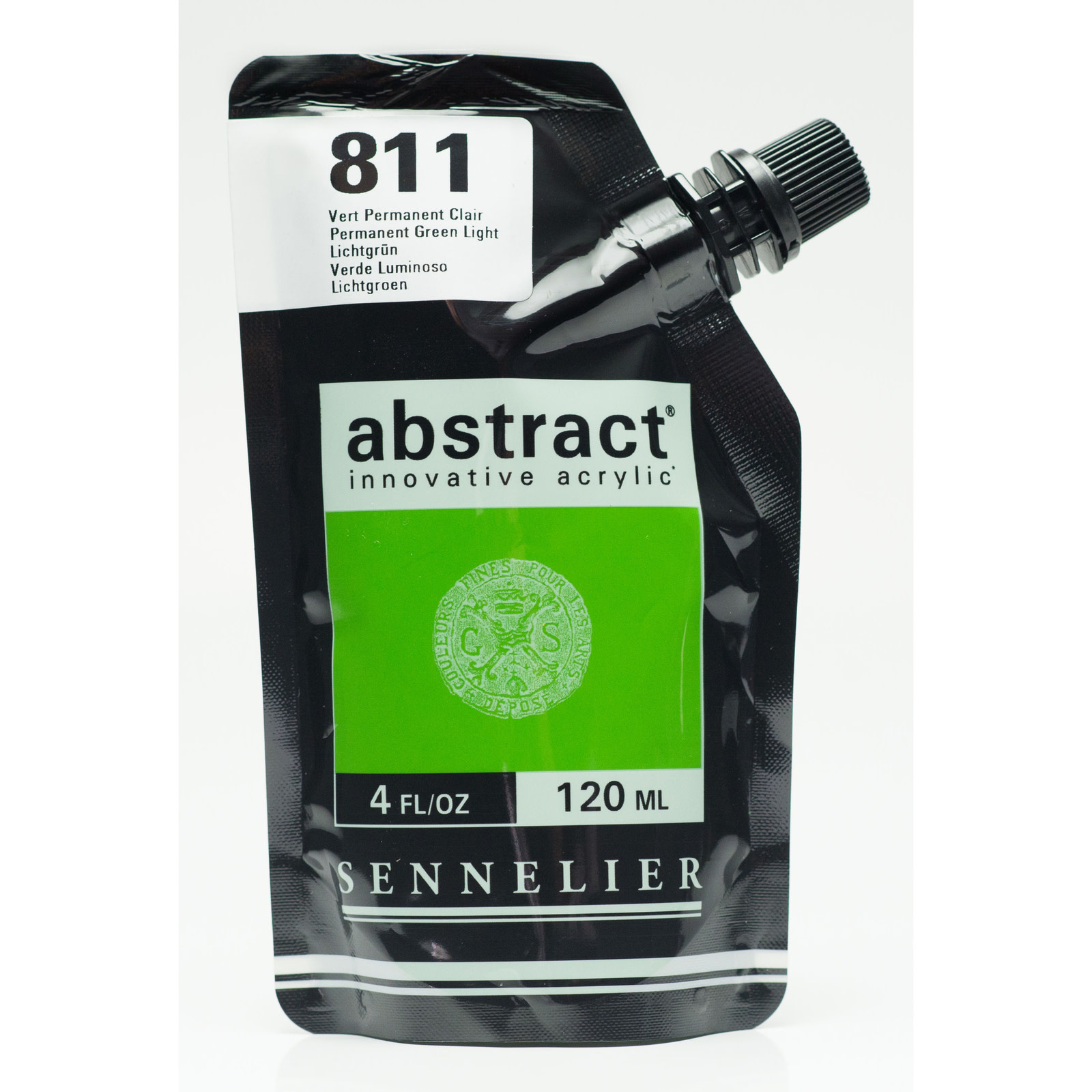Sennelier Abstract Acrylics 120ML Permanent Green Light