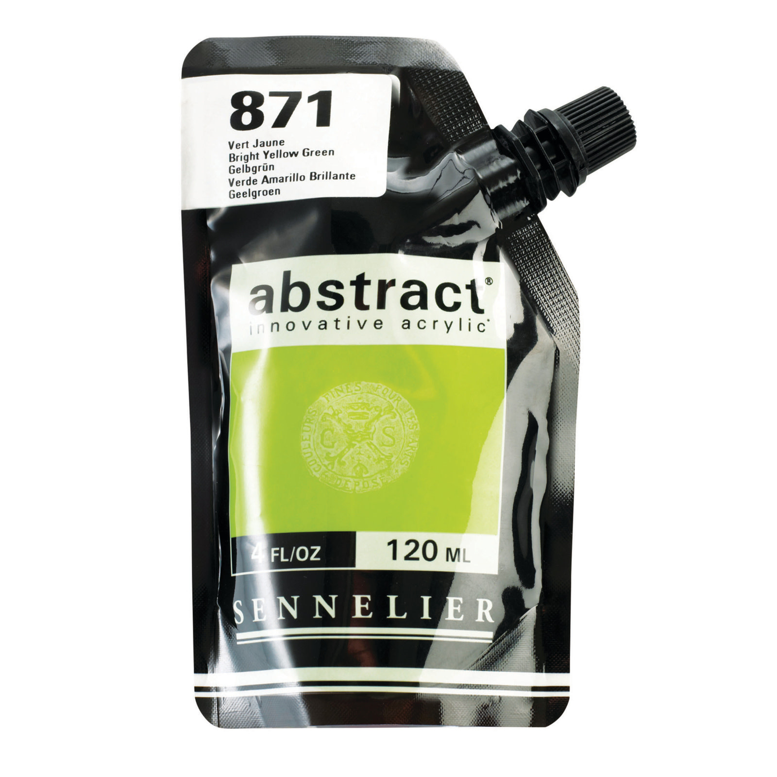 Sennelier Abstract Acrylics 120ML Bright Yellow Green