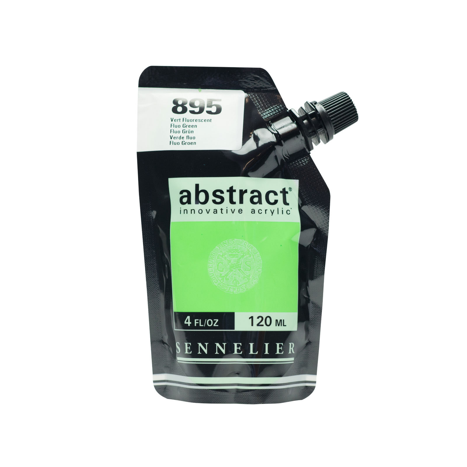 Sennelier Abstract Acrylics 120ML Fluorescent Green
