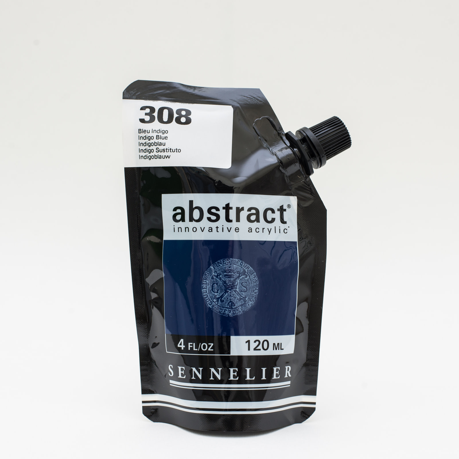 Sennelier Abstract Acrylics 120ML, Satin, Indigo