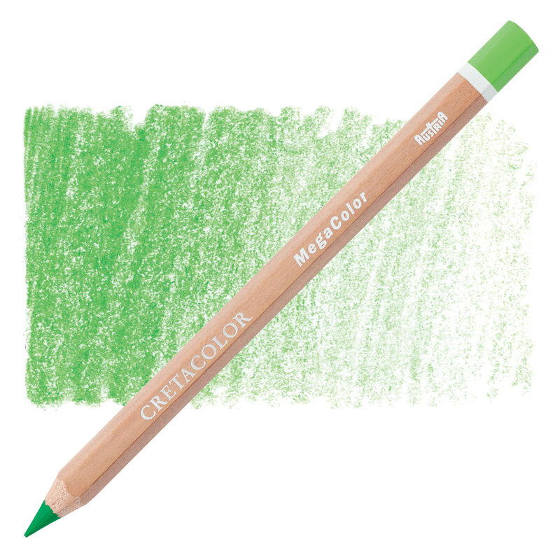 Cretacolor MegaColor Pencils, Moss Green Light