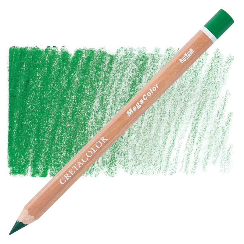 Cretacolor MegaColor Pencils, Grass Green