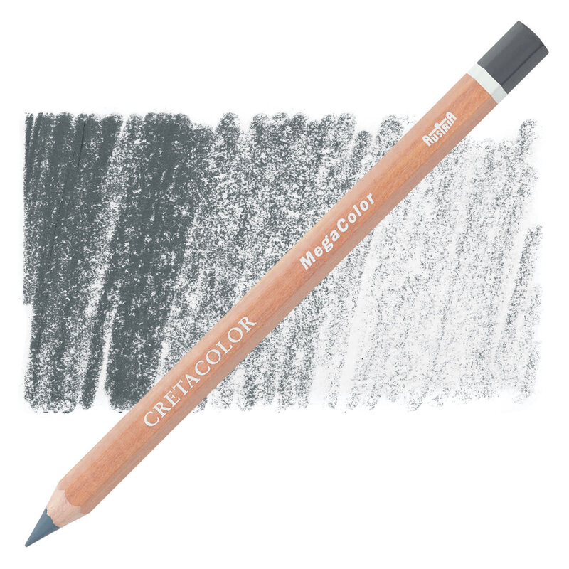 Cretacolor MegaColor Pencils, Dark Grey