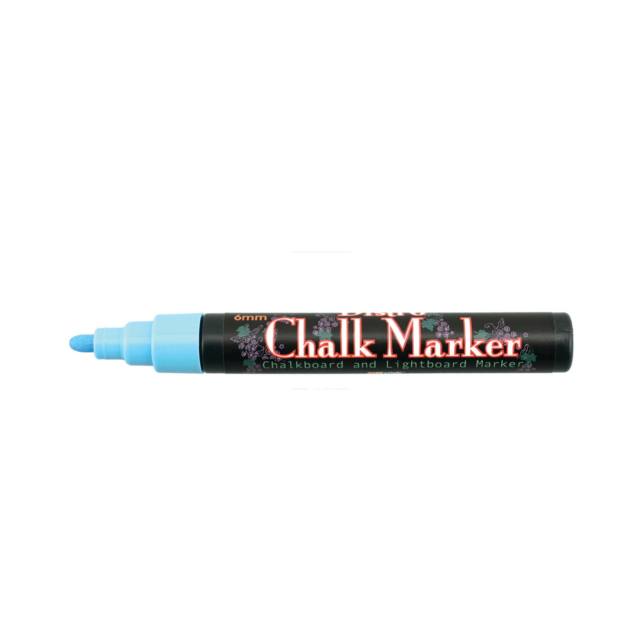Uchida Uchida Bistro Chalk Markers, Broad - 6mm, Fluorescent Blue
