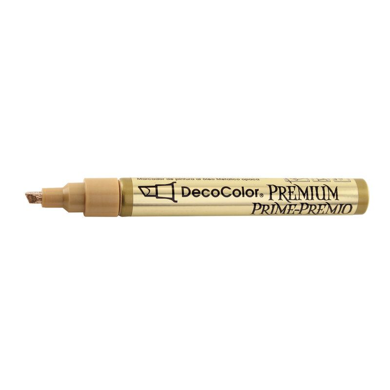 Uchida DecoColor Premium Paint Markers, Chisel Tip, Gold