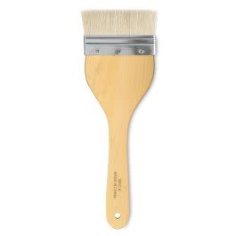 Yasutomo Flat Wash Hake Brushes 3-7/8IN