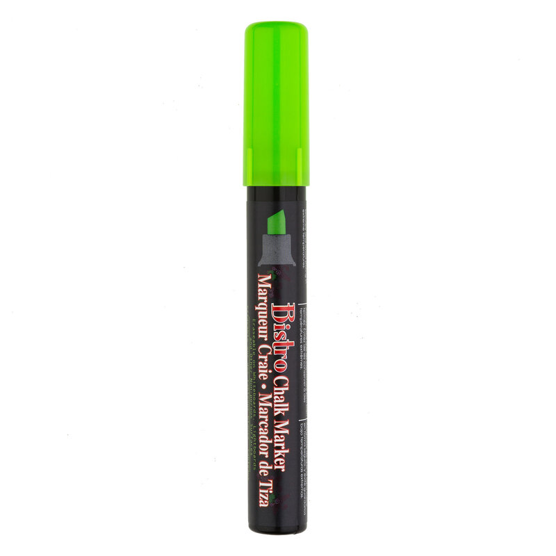 Uchida Bistro Chalk Markers Chisel Fluorescent Green