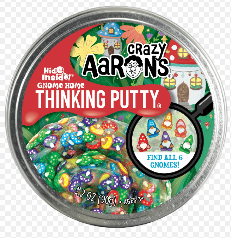 Crazy Aaron's Hide Inside Gnome Home Putty