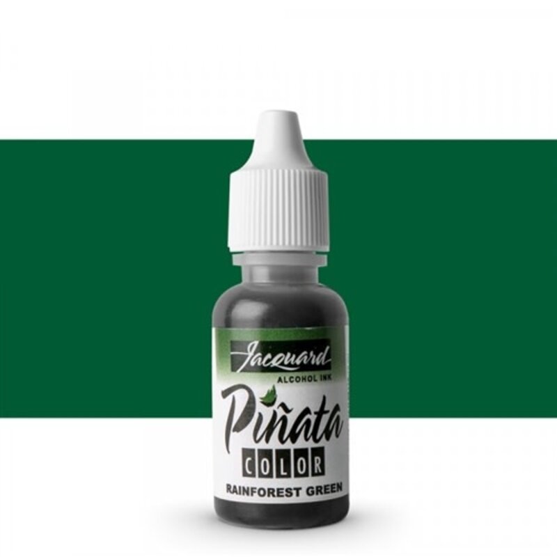 Jacquard Pinata Alcohol Ink, 1/2 oz. Bottle, Rainforest Green